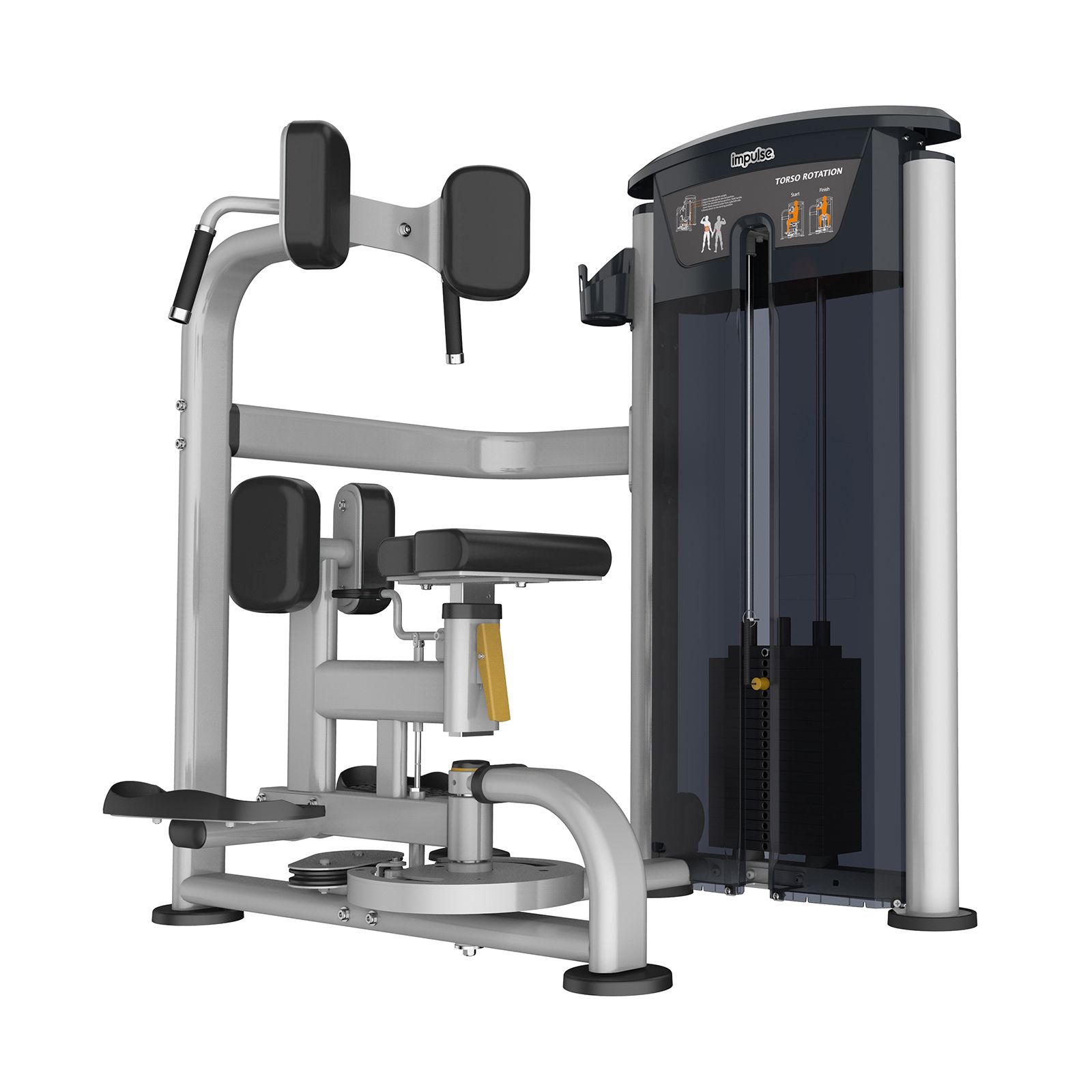Impulse Rotary Torso Machine